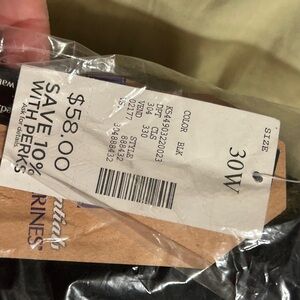 Catherine’s Black Jeans 30W